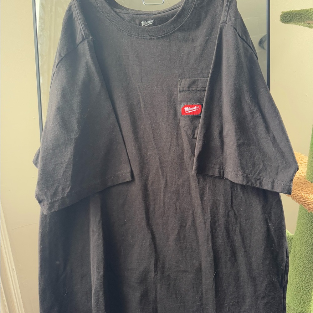 Black Milwaukee men’s T-Shirt with Pocket